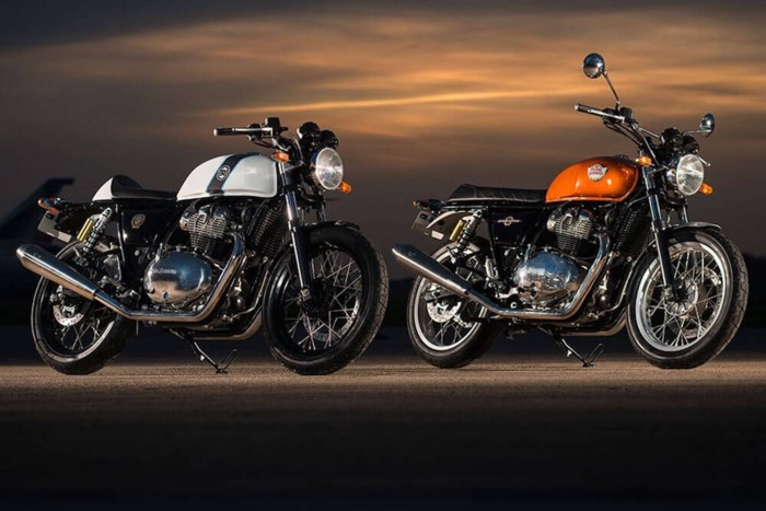 Tại triển lãm EICMA 2017 tại Ý, hãng  xe môtô Royal Enfield đã giới thiệu hai mẫu xe mới gồm Interceptor INT 650 và Continental GT 650. Cả hai đều sử dụng một khung thép mới và động cơ làm mát bằng dầu 648 cc.